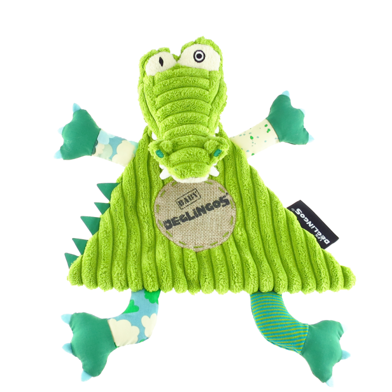 The deglingos aligatos the alligator baby comforter green 